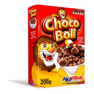 Quantas calorias em 1 xícara (30 g) Choco Boll?