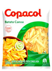 Quantas calorias em 1 xícara (85 g) Batata Canoa?