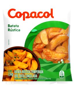 Quantas calorias em 1 xícara (85 g) Batata Rústica?