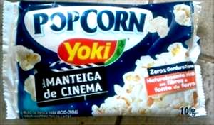 Quantas calorias em 1 xícara de chá (25 g) Popcorn Manteiga de Cinema?