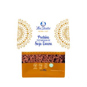 Quantas calorias em 1 xícara de chá (50 g) Proteína Texturizada de Soja Escura?