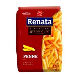 Quantas calorias em 1 xícara de chá (80 g) Macarrão Pena?