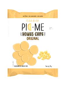 Quantas calorias em 1 xicara de cha (25 g) Hommus Chips?