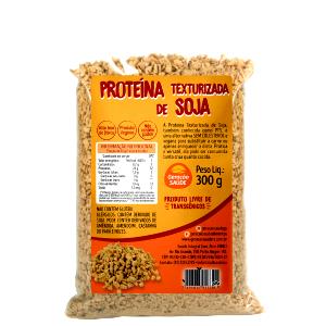 Quantas calorias em 1 xicara de cha (50 g) Proteina de Soja?