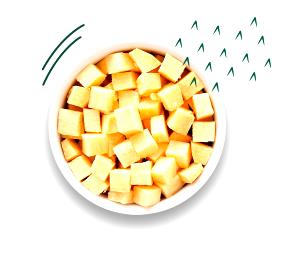 Quantas calorias em 1 Xícara, Em Cubos Batata Doce?