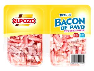 Quantas calorias em 1 Xícara, Pedaços Bacon de Peru?