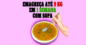 Quantas calorias em 1 Xícara Sopa Milagrosa?