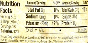 Quantas calorias em 1 Xícara (330,0 G) Xarope de sorgo?