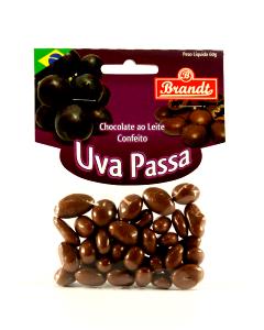 Quantas calorias em 10 Pedaços Uvas-Passas Revestidas de Chocolate de Leite?