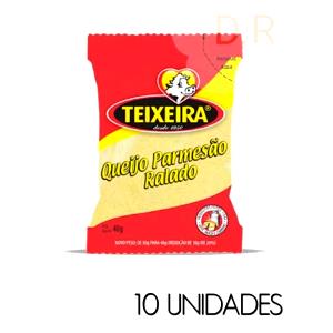 Quantas calorias em 10 Queijo Ralado?