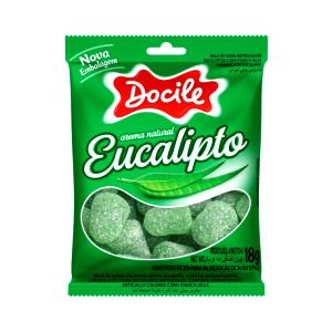 Quantas calorias em 10 unidades (20 g) Minigoma Eucalipto?