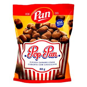 Quantas calorias em 10 unidades (25 g) Pop Pan?