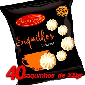 Quantas calorias em 10 unidades (30 g) Sequilhos?