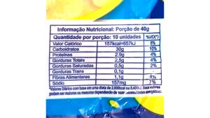 Quantas calorias em 10 unidades (40 g) Bolacha Gostosinha?