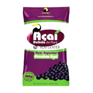 Quantas calorias em 100 g Açaí Delícia do Pará?