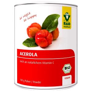 Quantas calorias em 100 G Acerola?