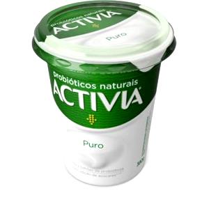 Quantas calorias em 100 g Activia Puro?