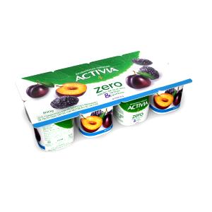 Quantas calorias em 100 g Activia Zero Ameixa?