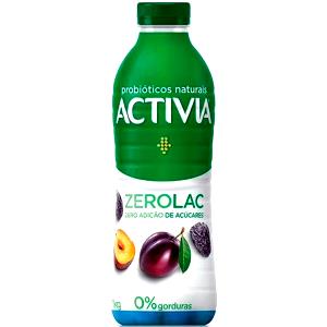 Quantas calorias em 100 g Activia Zerolac Ameixa?