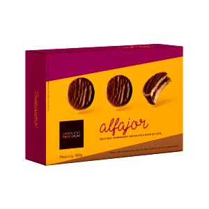 Quantas calorias em 100 g Alfajor de Chocolate?