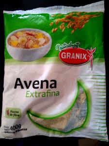 Quantas calorias em 100 g Avena Extrafina?