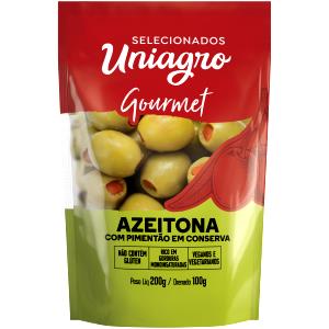 Quantas calorias em 100 G Azeitonas Verdes Recheadas?