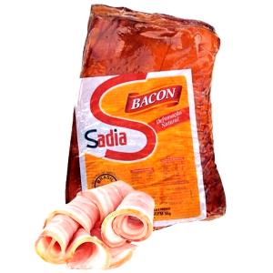 Quantas calorias em 100 g Bacon Manta?