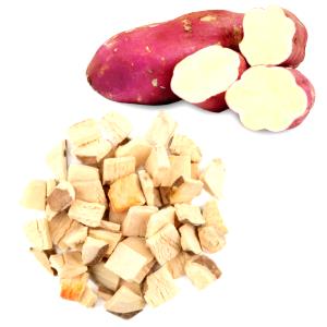 Quantas calorias em 100 g Batata Doce em Cubos?