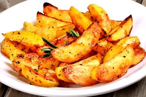 Quantas calorias em 100 g Batata Rústica Assada com Alecrim?