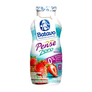 Quantas calorias em 100 g Bebida Láctea Pense Zero Morango?