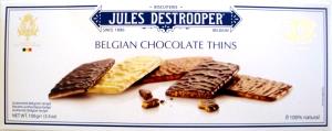 Quantas calorias em 100 g Belgian Chocolate Thins?