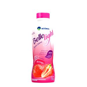 Quantas calorias em 100 g Belle Light Morango?