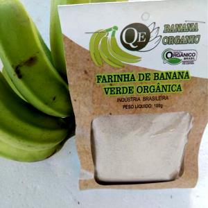 Quantas calorias em 100 G Biomassa de Banana Verde?