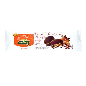 Quantas calorias em 100 g Biscoito de Arroz Recheado com Pasta de Amendoim?