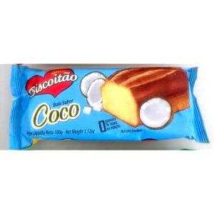 Quantas calorias em 100 G Bolo de Coco?