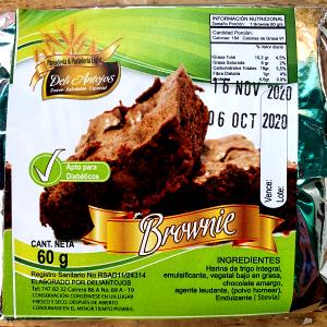 Quantas calorias em 100 g Brownie Déli?