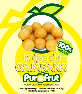 Quantas calorias em 100 G Cajarana?