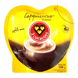 Quantas calorias em 100 G Cappuccino?