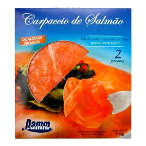 Quantas calorias em 100 g Carpaccio de Salmão?