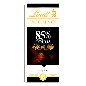 Quantas calorias em 100 g Chocolate 85%?