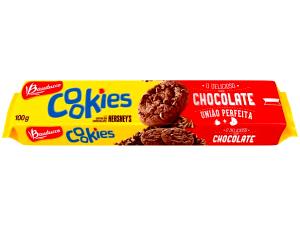 Quantas calorias em 100 g Cookies Chocolate?
