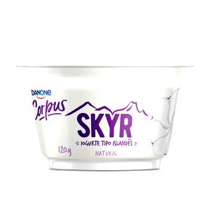 Quantas calorias em 100 g Corpus Skyr Natural?