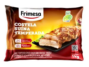 Quantas calorias em 100 g Costela Suína Temperada?