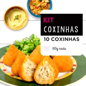 Quantas calorias em 100 g Coxinha Fit?