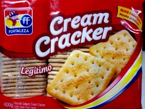 Quantas calorias em 100 g Cream Cracker Levemente Salgado?