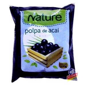 Quantas calorias em 100 g Creme de Açaí Natural?