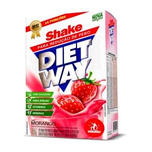 Quantas calorias em 100 g Diet Way Sabor Morango?