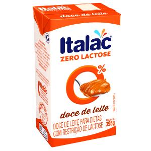 Quantas calorias em 100 g Doce de Leite Zero Lactose?