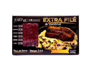 Quantas calorias em 100 G Filé de Carne de Avestruz?