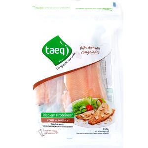 Quantas calorias em 100 g Filé de Truta Congelado?